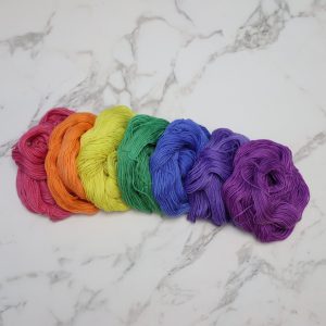 Bright Rainbow - Mini Skein Set