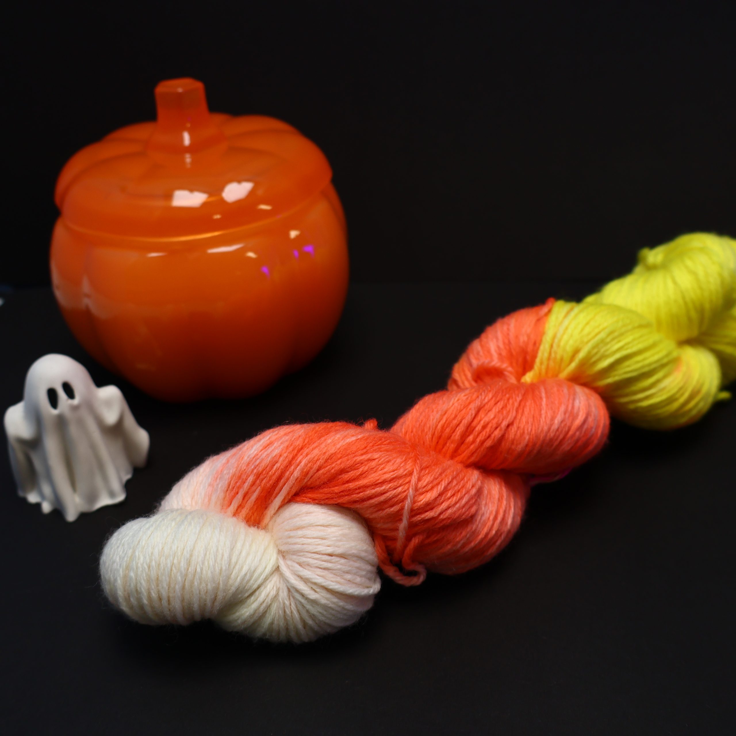 🍬 Candy Corn Reverie on 100% Superwash Merino DK - Image 4