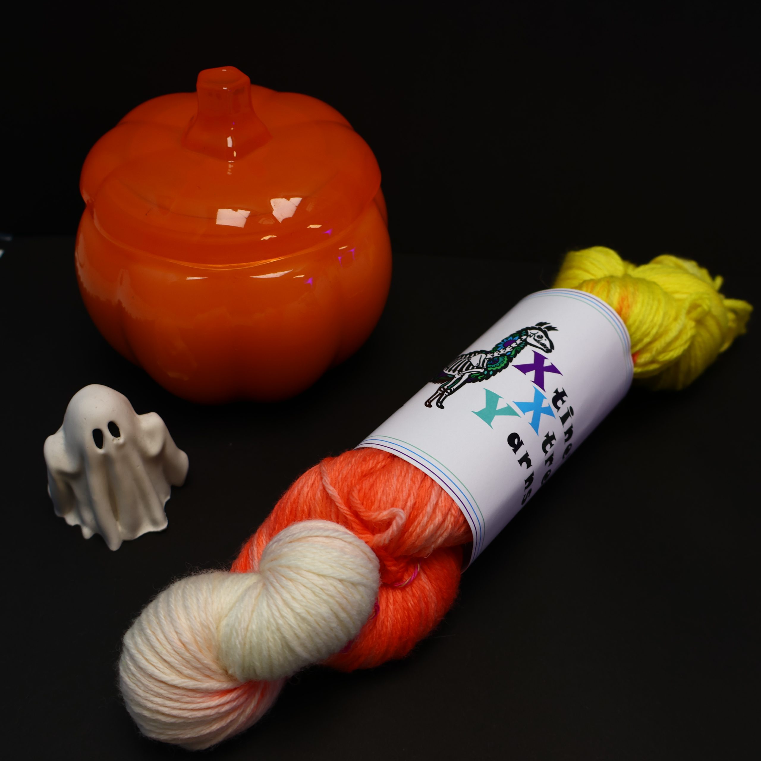 🍬 Candy Corn Reverie on 100% Superwash Merino DK - Image 2