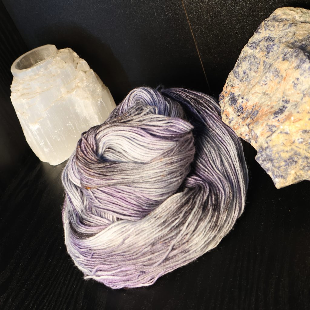 🌩️ Chaos — LT Colourway by Little Ted - Platinum Sock 100g
