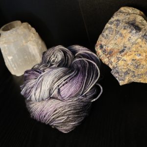 🌩️ Chaos — LT Colourway by Little Ted - Platinum DK 100g