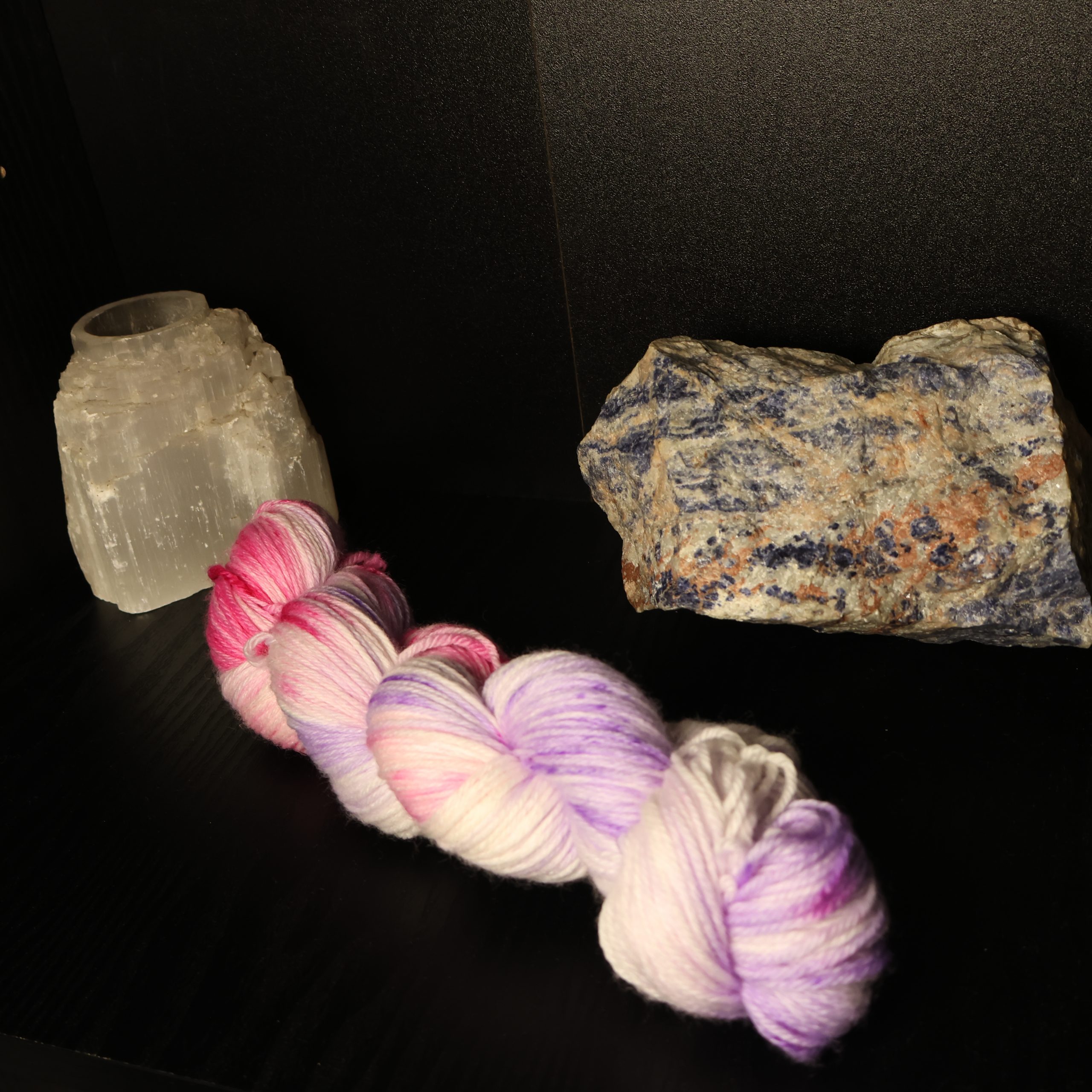 🌙✨ Moon Mallow Melt on 100% Superwash Merino Sock 100g - Image 2