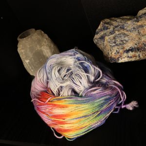 🦄🍬💨 Bubblegum Unicorn Farts — Neon Beastie Carnival on Platinum DK 100g