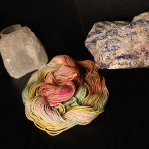 🐉🍜⚡ Neon Noodle Dragon — Neon Beastie Carnival on Platinum DK 50g