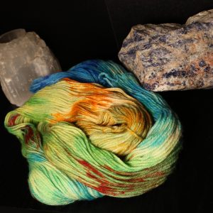 🐙🍬 Jellybean Kraken — Neon Beastie Carnival on 100% Superwash Merino DK 100g