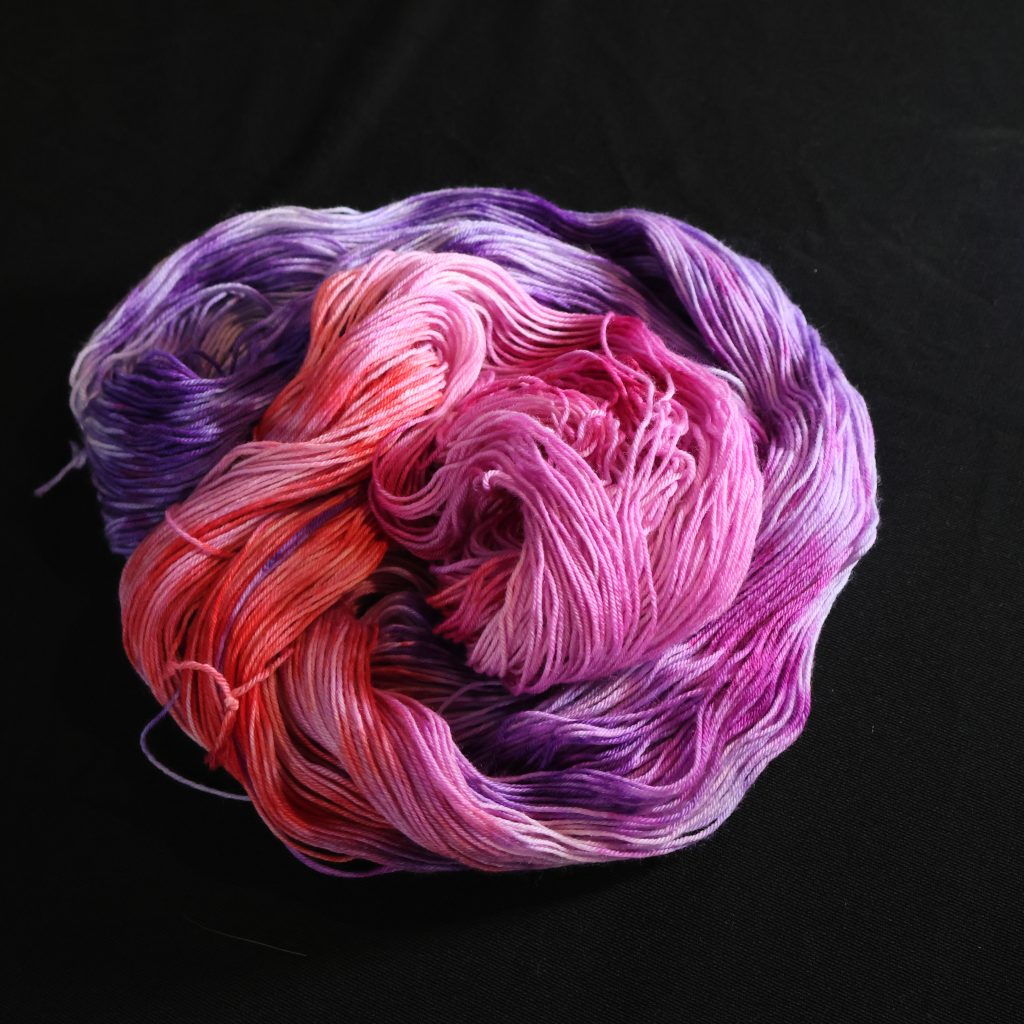 🫐🍓 Smushed Berries - 100% Superwash Merino Sock - 100g
