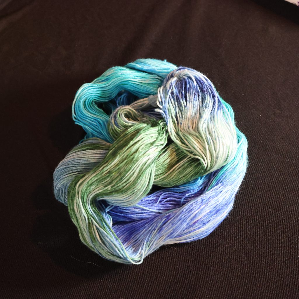 🌿💧 Mossy Spring - 100% Superwash Merino Sock - 100g