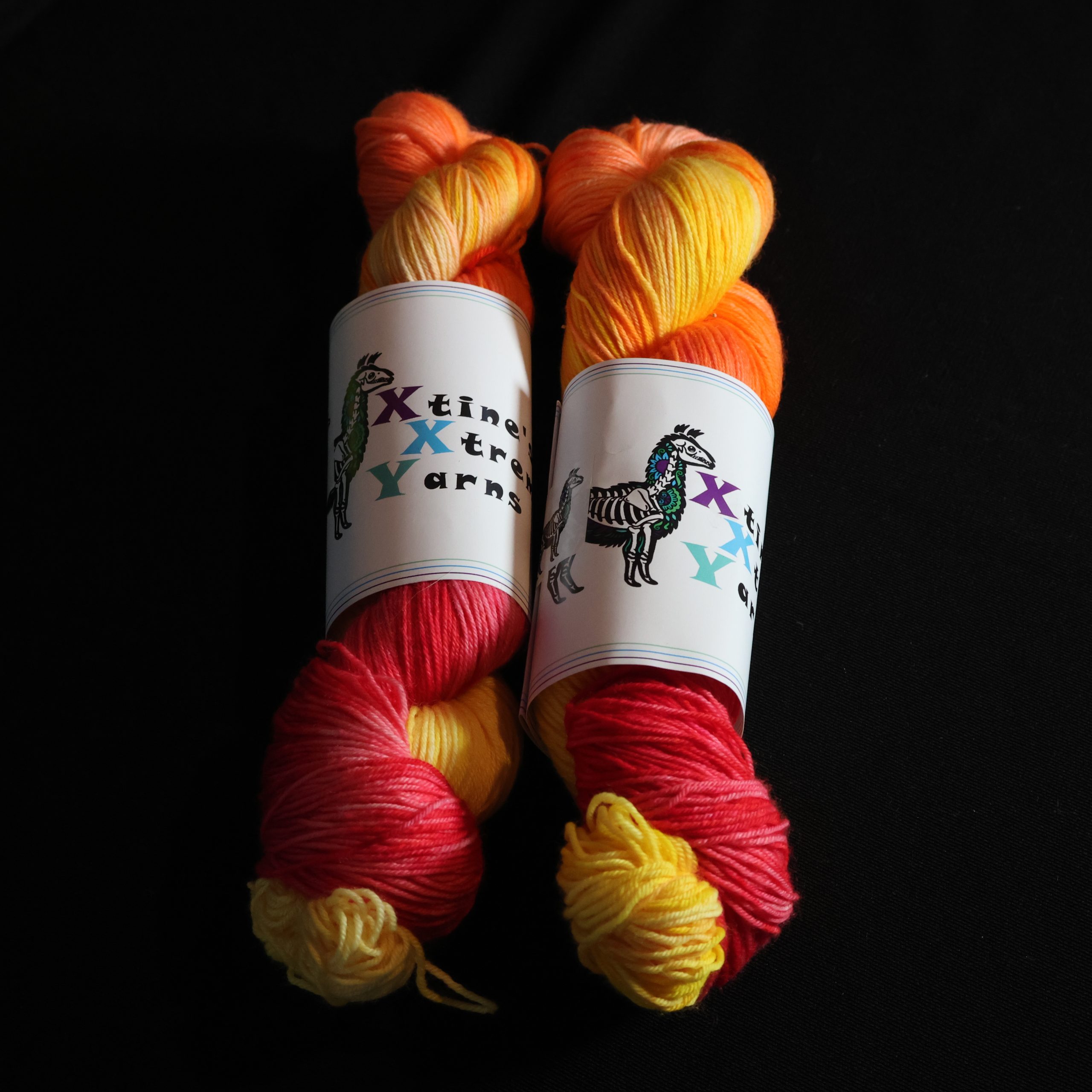 ππ₯ Dragon's Breath - 100% Superwash Merino Sock - 100g - Image 3
