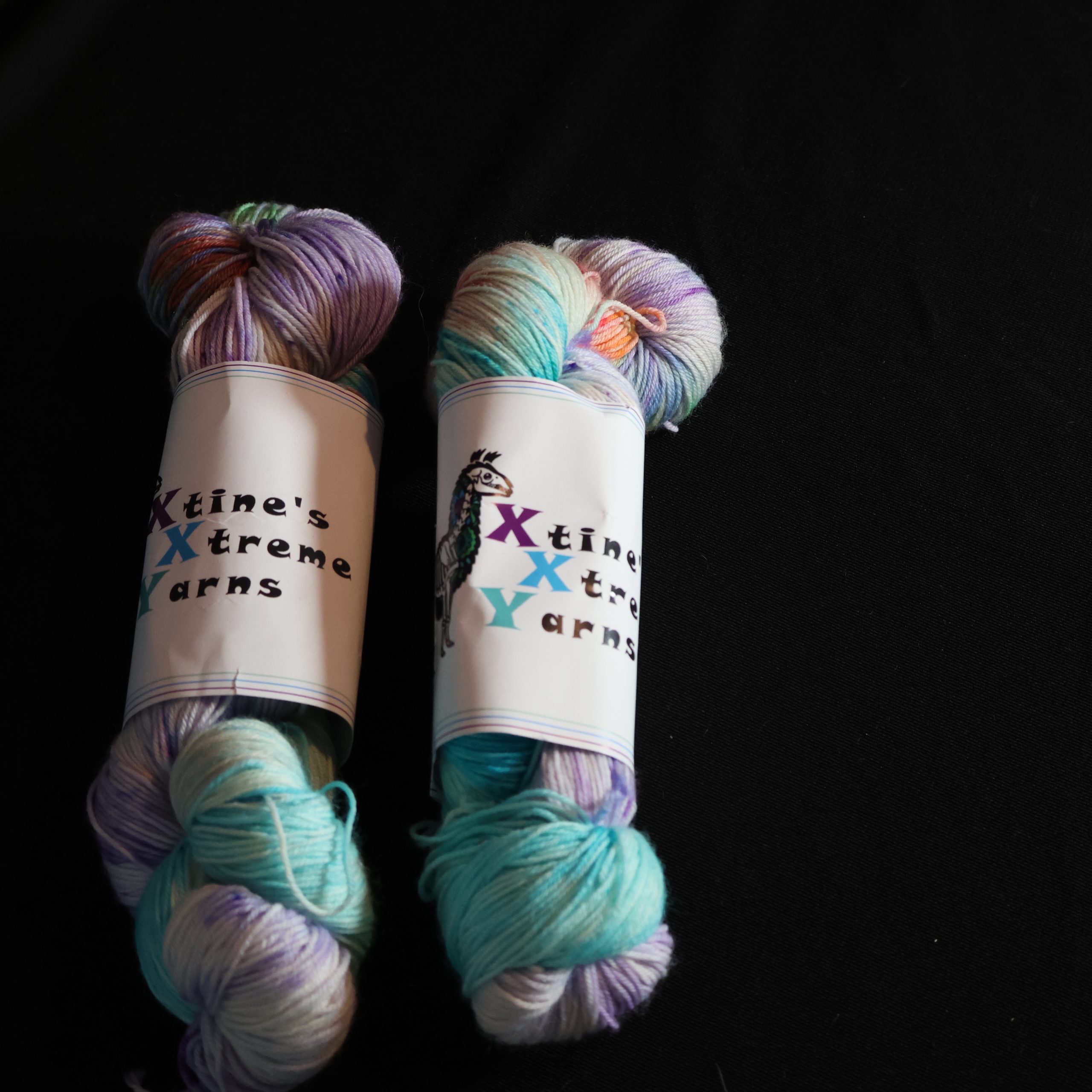 🧜♀️🐚 Prism Shell Siren - - 100% Superwash Merino Sock - 100g - Image 3
