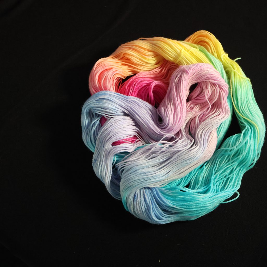 🌈✨ Prism Fade- 100% Superwash Merino Sock - 100g
