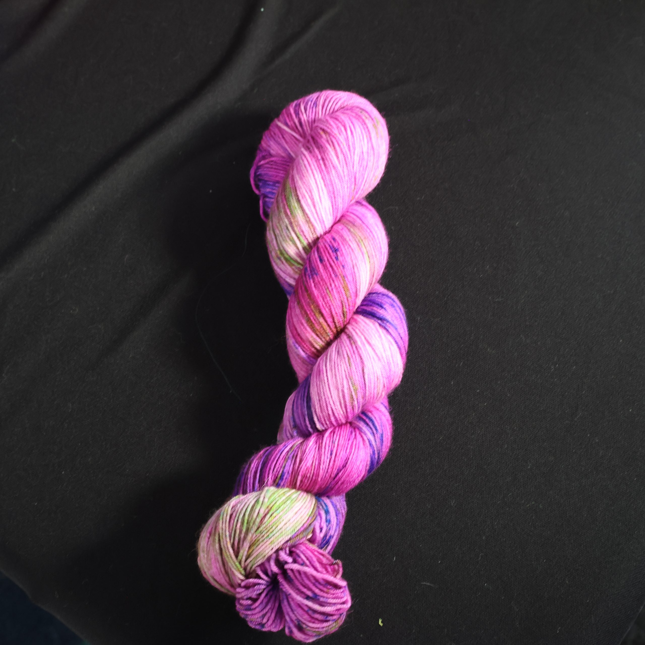 π€πΈ Belladonna Bloom- 100% Superwash Merino Sock - 100g - Image 2