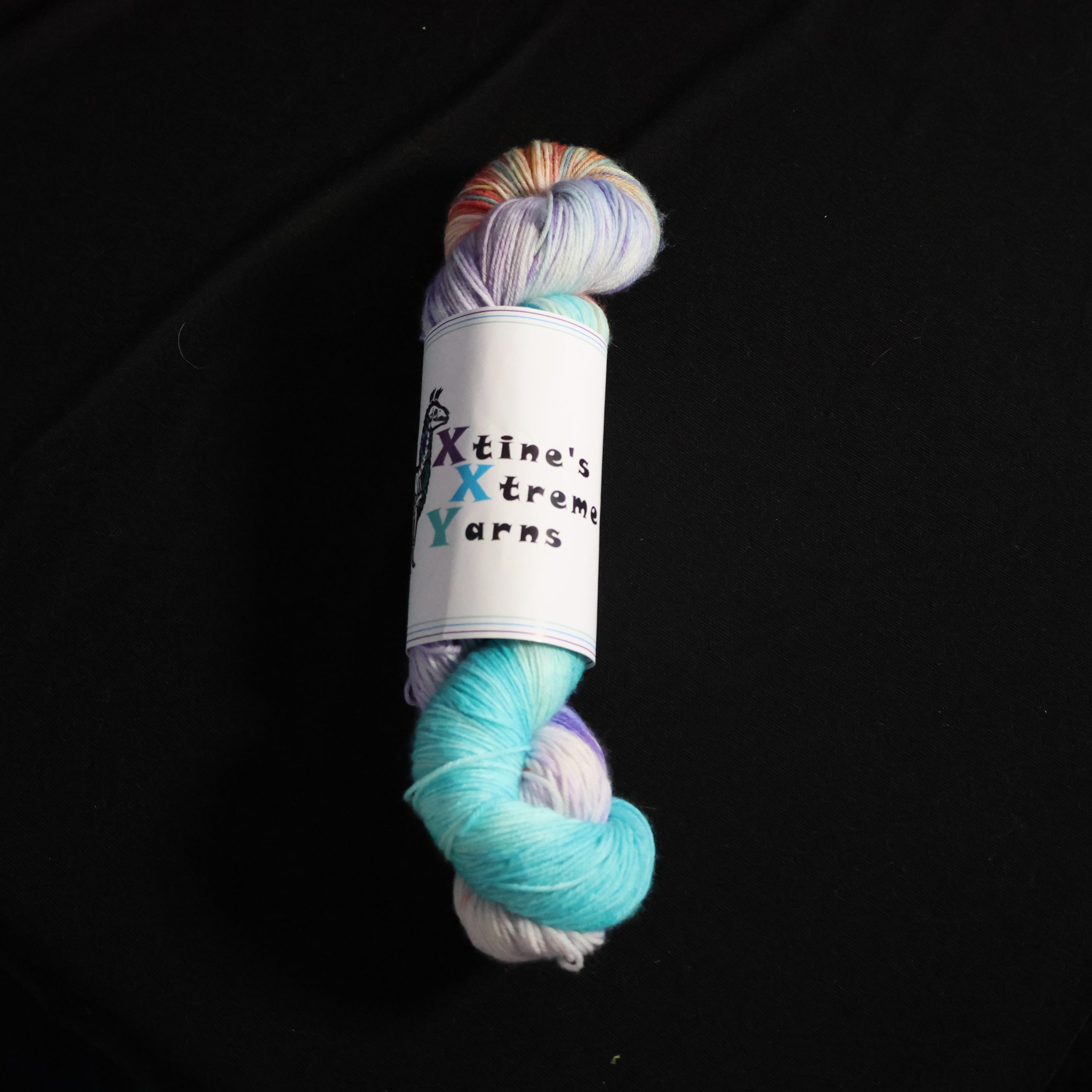 🧜♀️🐚 Prism Shell Siren - - 75% Superwash Merino 25% Nylon Sock - 100g - Image 3
