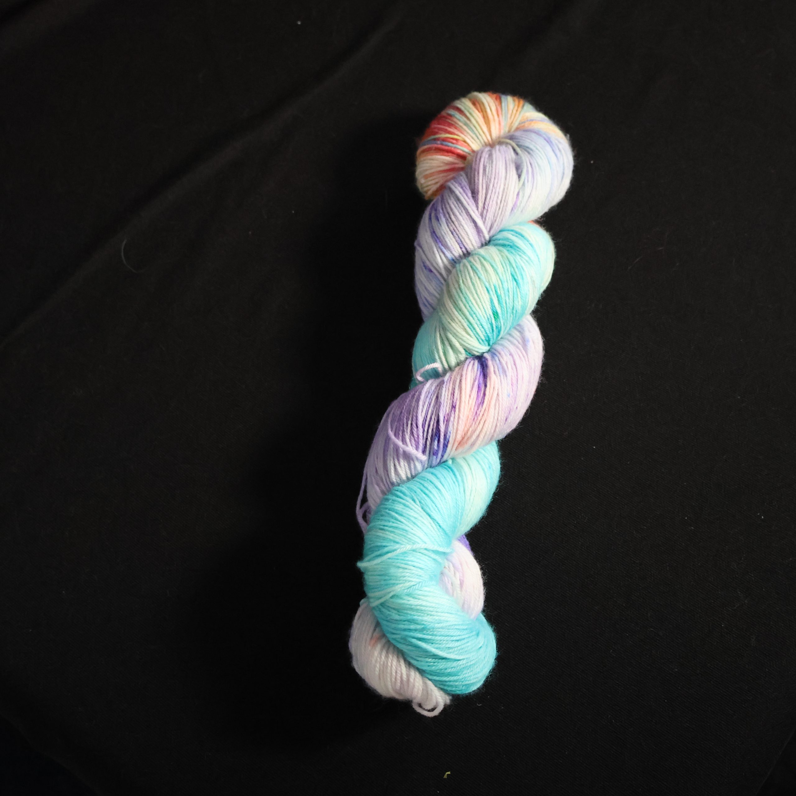 🧜♀️🐚 Prism Shell Siren - - 75% Superwash Merino 25% Nylon Sock - 100g - Image 2