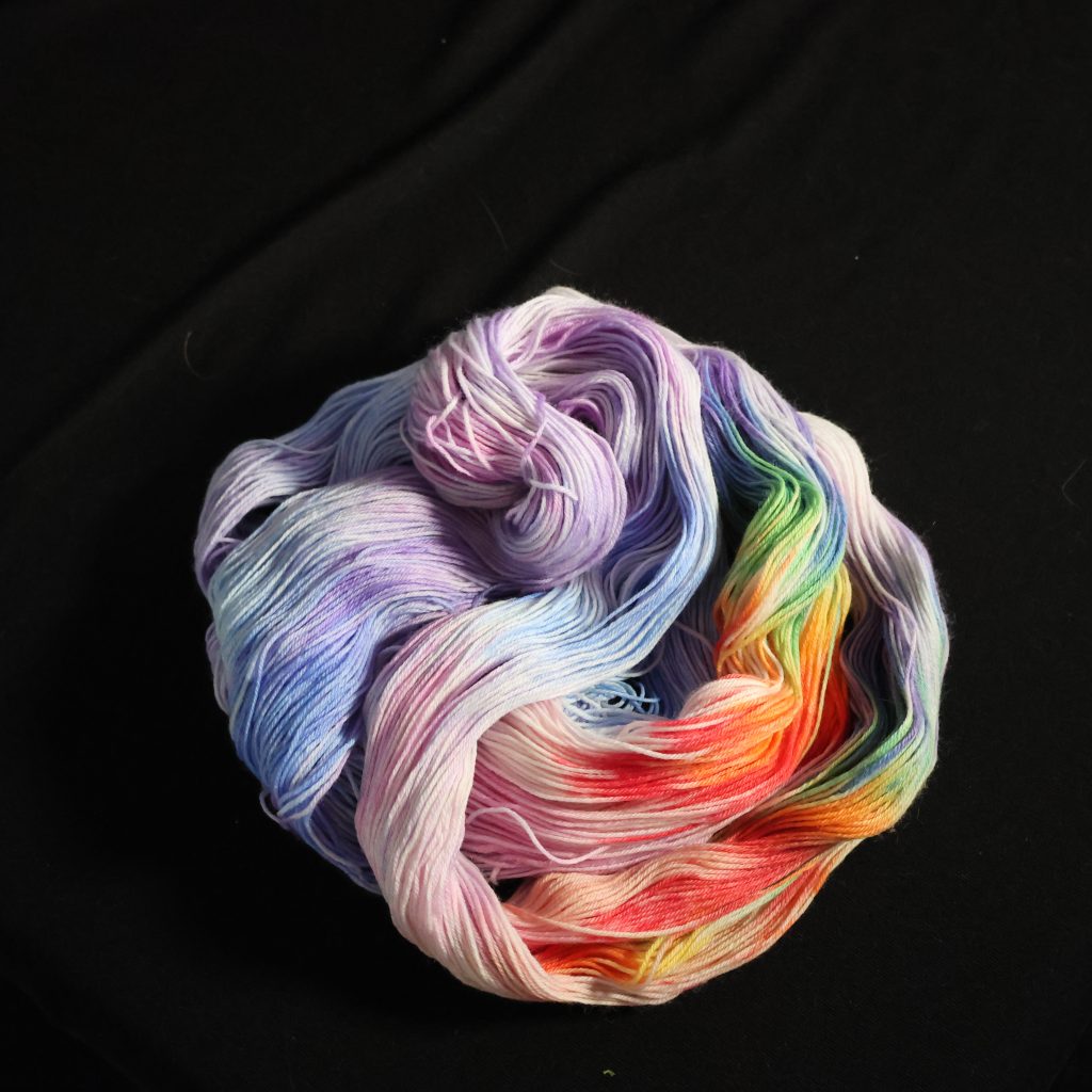 🦄💨 Bubblegum Unicorn Farts- 75% Superwash Merino 25% Nylon Sock - 100g