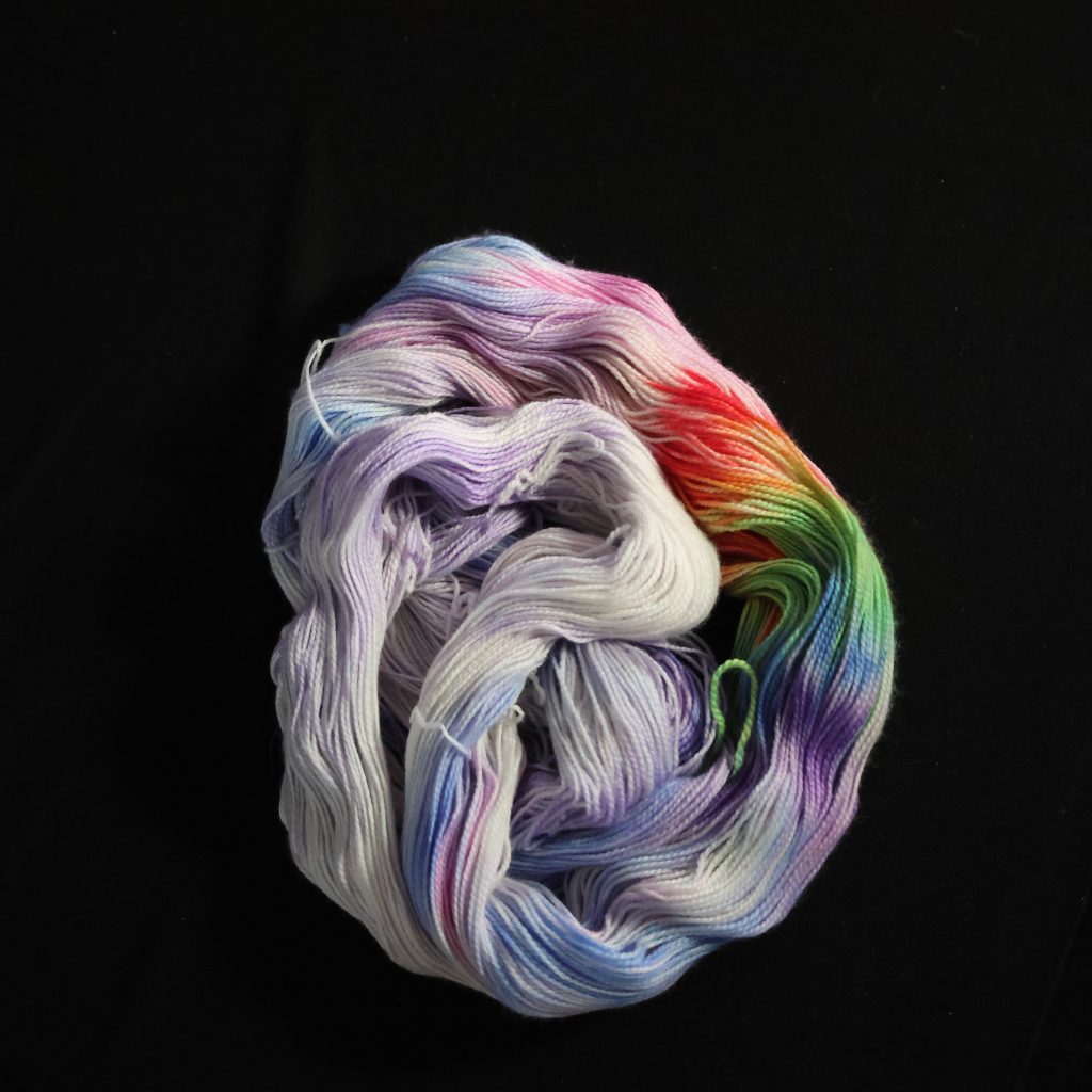 🦄💨 Bubblegum Unicorn Farts - 75% Superwash Merino 25% Nylon High Twist Sock - 100g