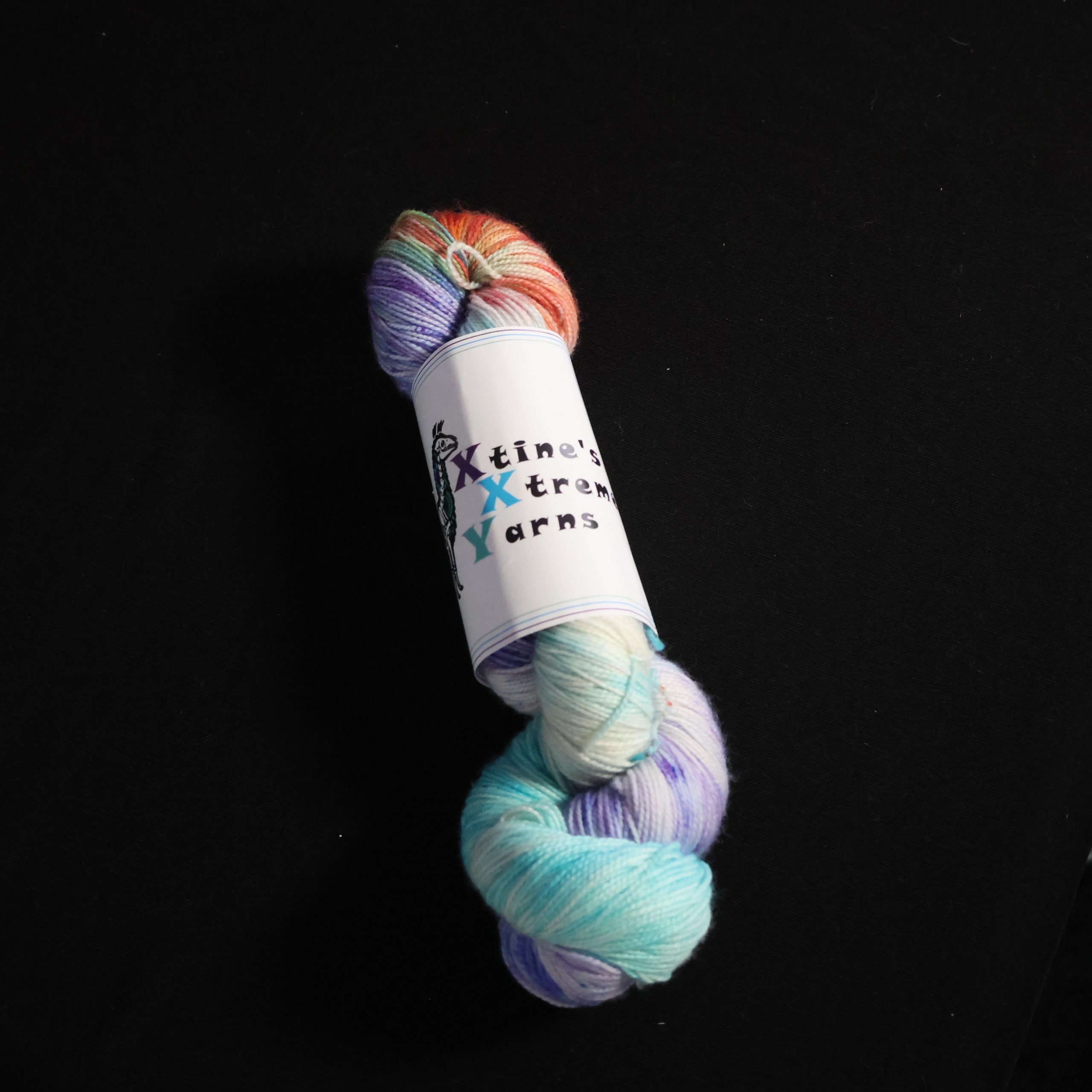 🧜♀️🐚 Prism Shell Siren - 75% Superwash Merino 25% Nylon High Twist Sock - 100g - Image 3