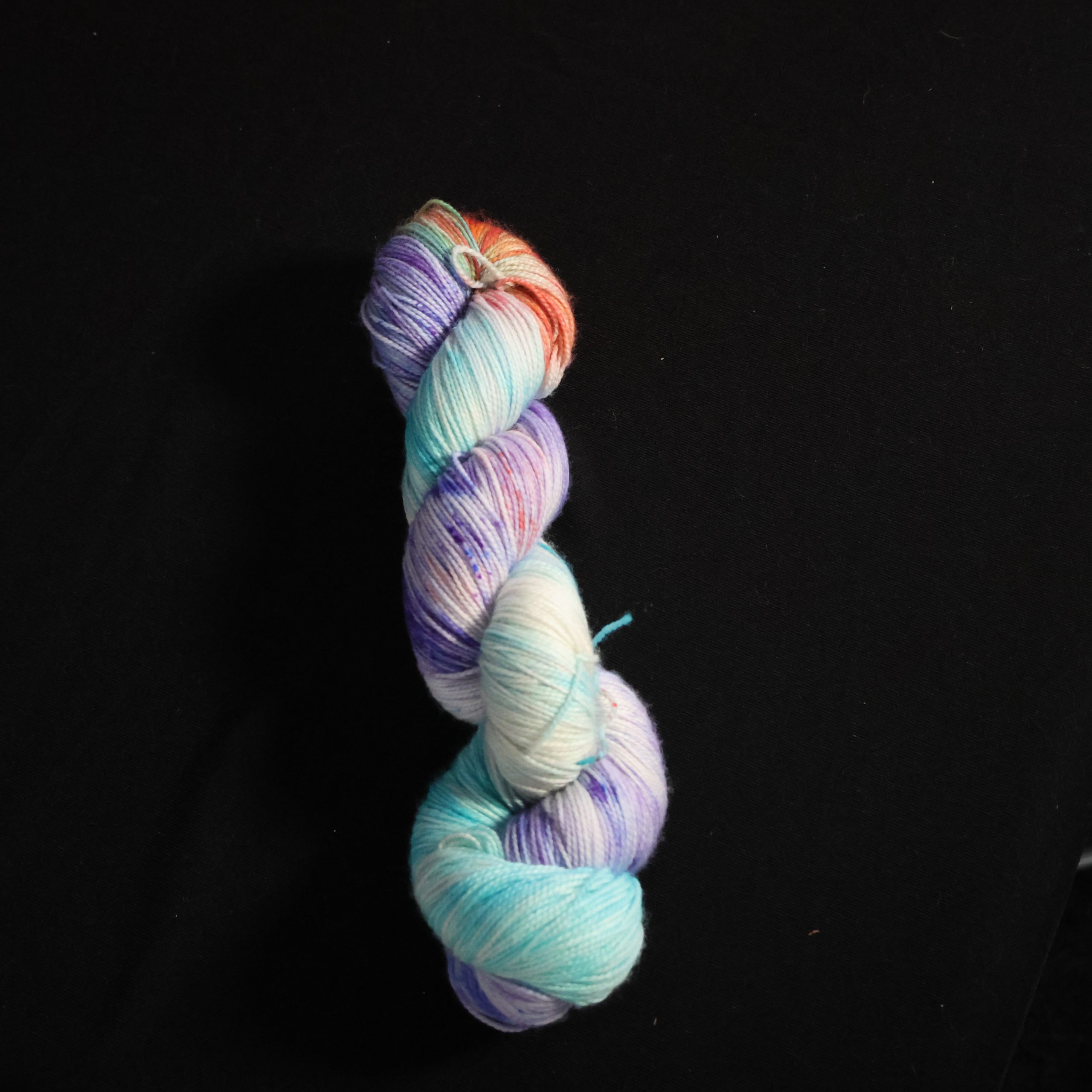 🧜♀️🐚 Prism Shell Siren - 75% Superwash Merino 25% Nylon High Twist Sock - 100g - Image 2