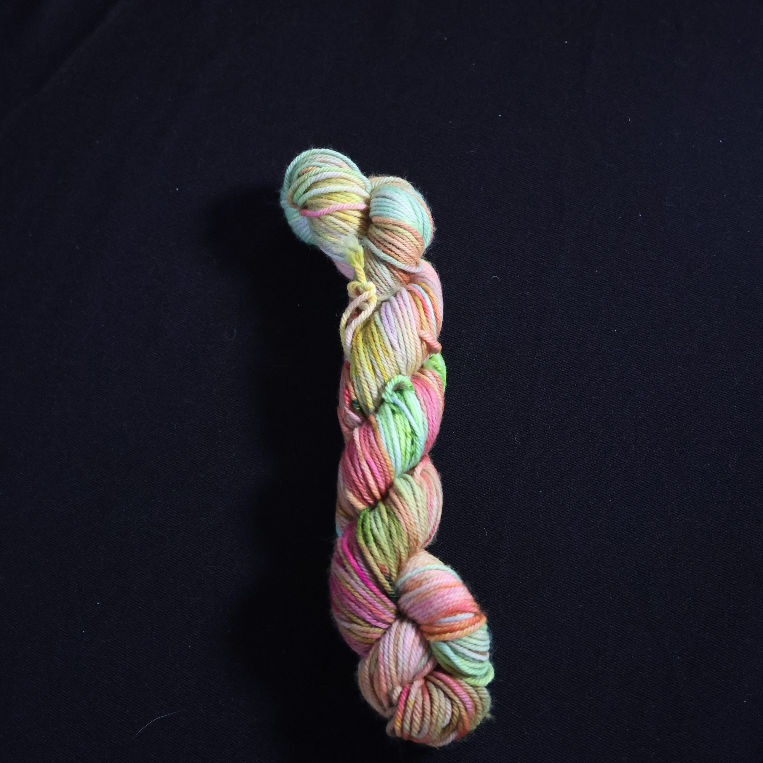 🐉🍜 Neon Noodle Dragon - 75% Superwash Merino 25% Nylon DK - 50g - Image 3