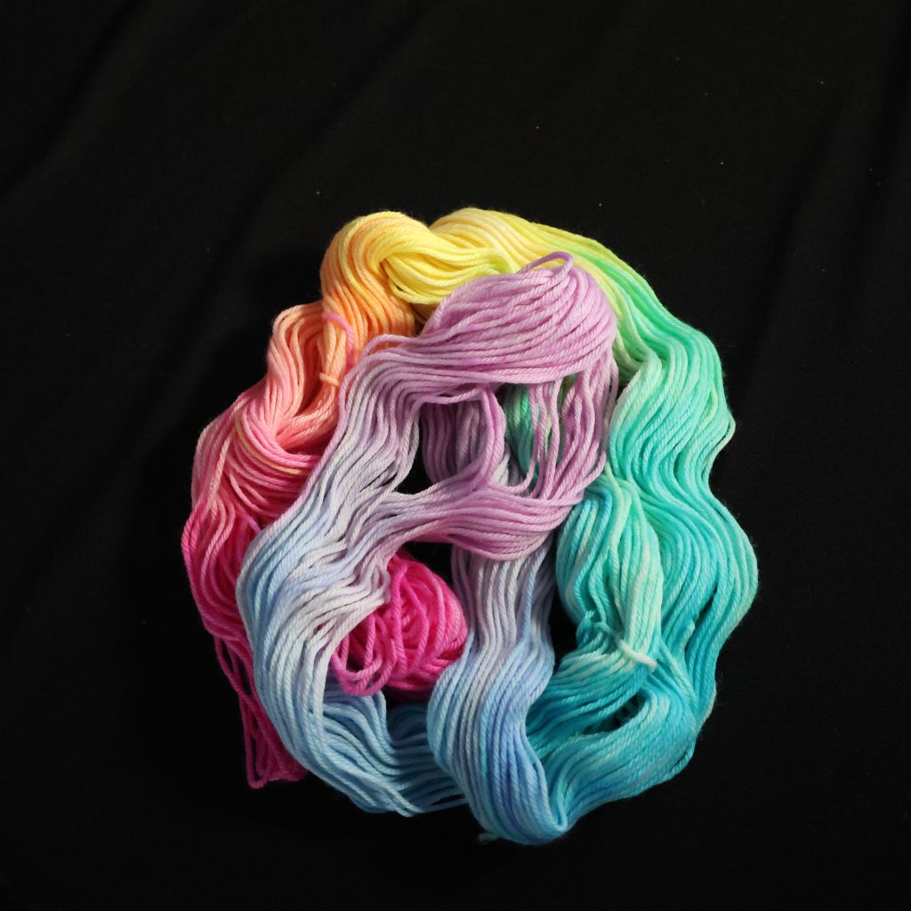 🌈✨ Prism Fade- 75% Superwash Merino 25% Nylon DK - 50g
