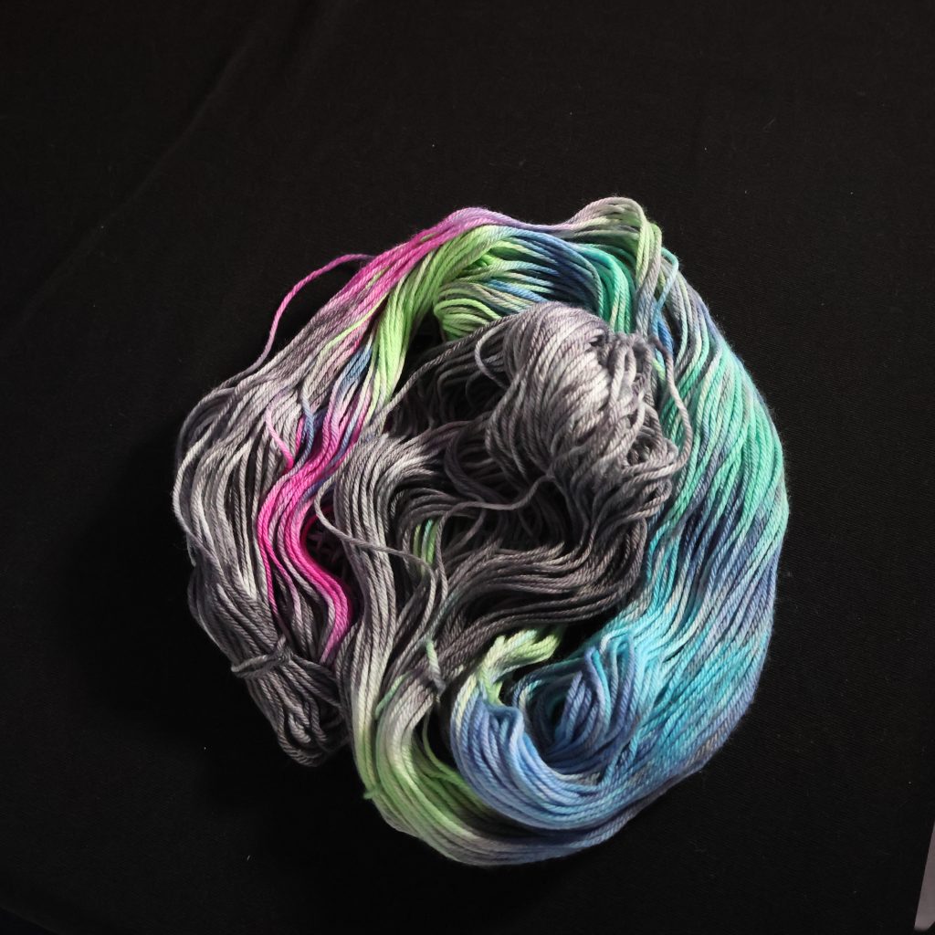 🌌✨ Northern Lights -  75% Superwash Merino 25% Nylon DK - 100g