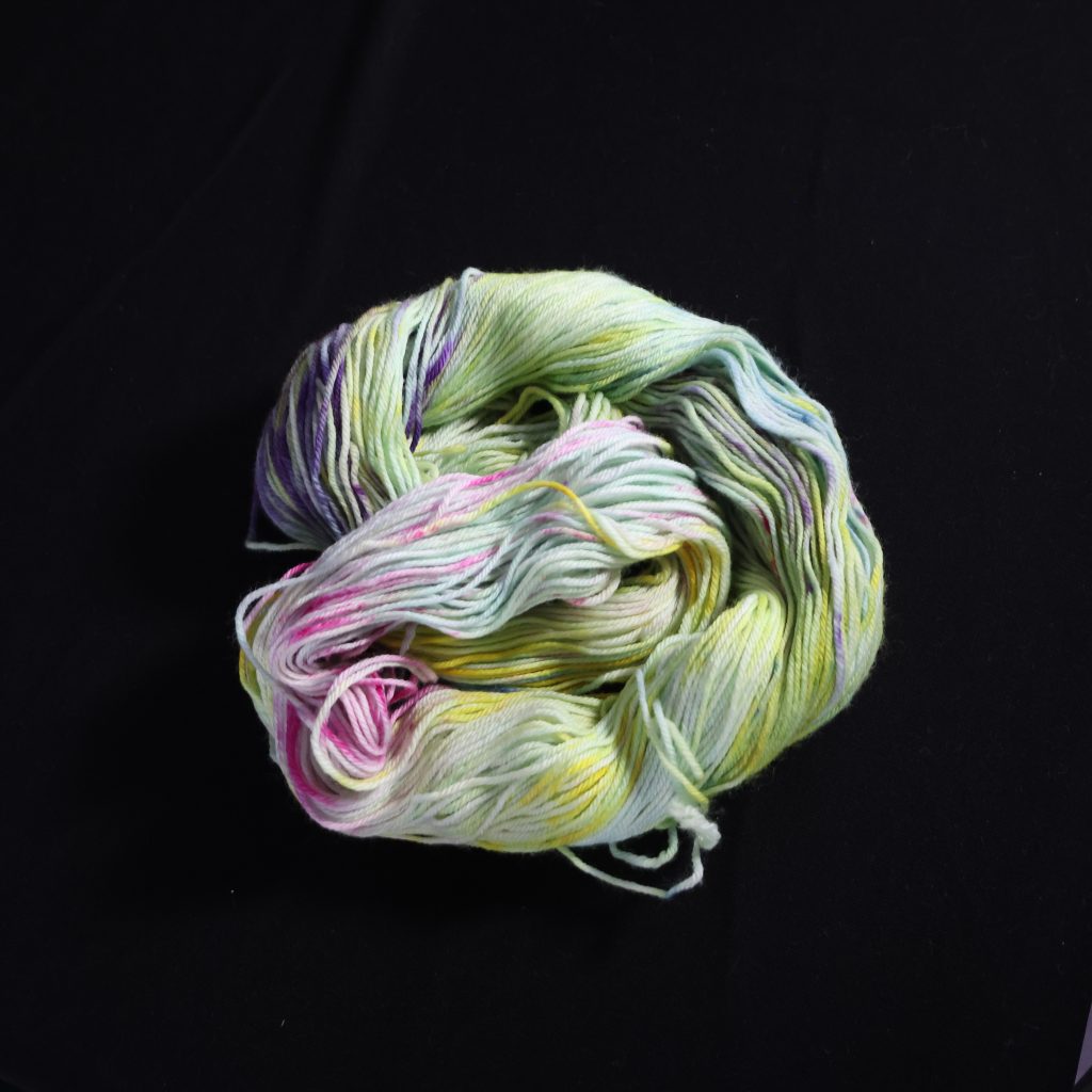 🍭🌼 Sugarfloss Meadow-  75% Superwash Merino 25% Nylon DK - 100g