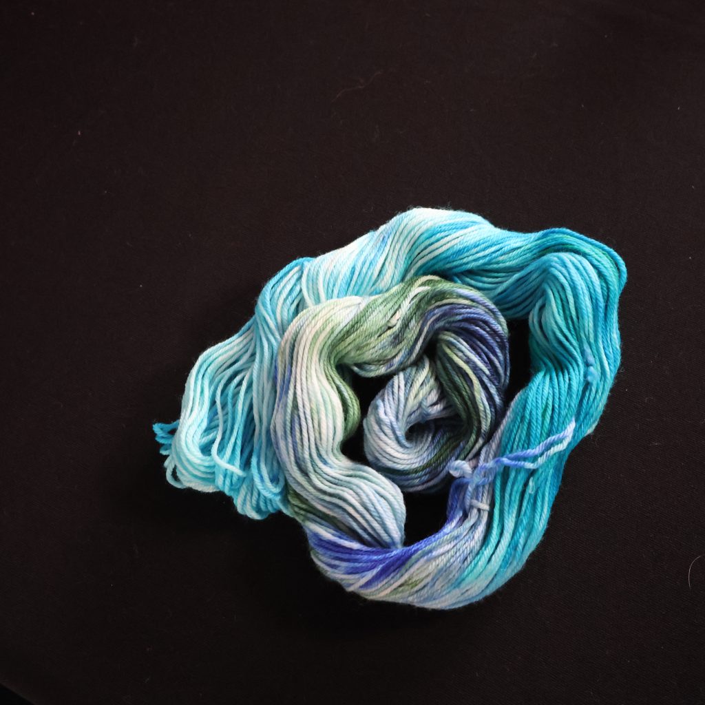 🌿💧 Mossy Spring -100% Superwash Merino DK - 50g